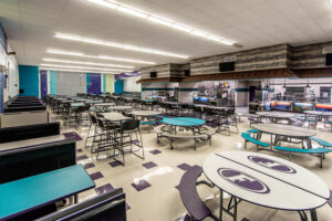 Fletcher High School student cafeteria